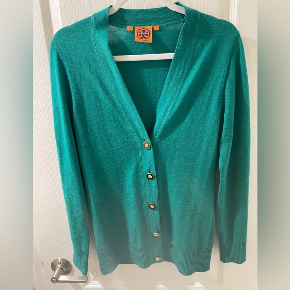 Tory Burch Simone Cardigan, Size S